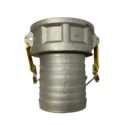 Adaptador con orejas para manguera de descarga de 4"