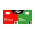 Calcomania pemex premium/magna de 20.5 x 42.5 (Nuevo diseño)