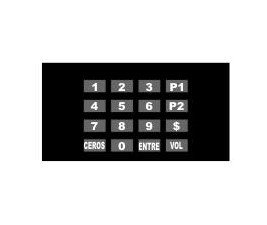 Calcomania para teclado preset E500 (antiguo diseño)