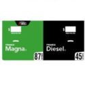 Calcomania pemex magna/diesel de 20.5 x 42.5(Nuevo diseño)