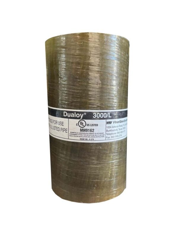 Cople de fibra de vidrio de 3"