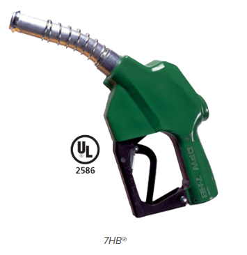 Pistola para diesel 7HB 1'' OPW Sin anillo