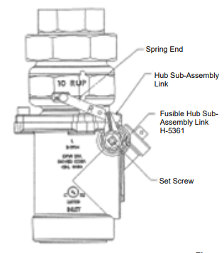 H05361 Brazo (fusible) para shut off OPW Original