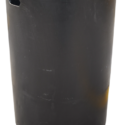 Bote de basura negro para bote hexagonal gris PEMEX